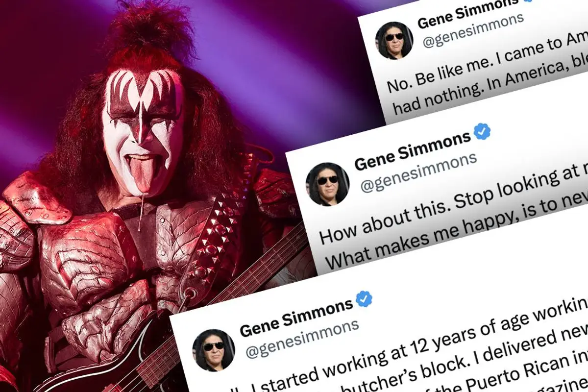 Haters and losers attempt to shame Gene Simmons for being rich, he shuts them down with a lesson about the American Dream