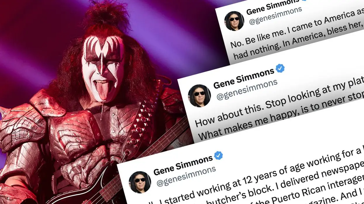 Haters and losers attempt to shame Gene Simmons for being rich, he shuts them down with a lesson about the American Dream