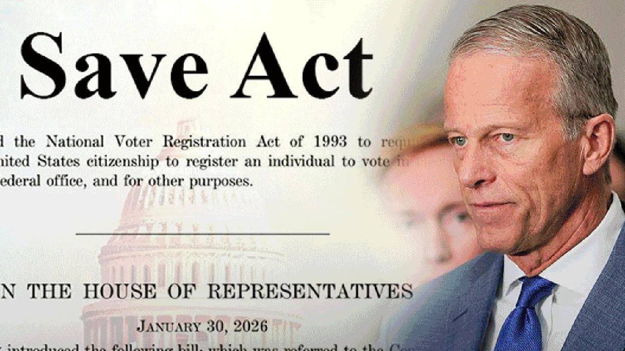 Watch: Don't forget the SAVE Act...is John Thune compromised?