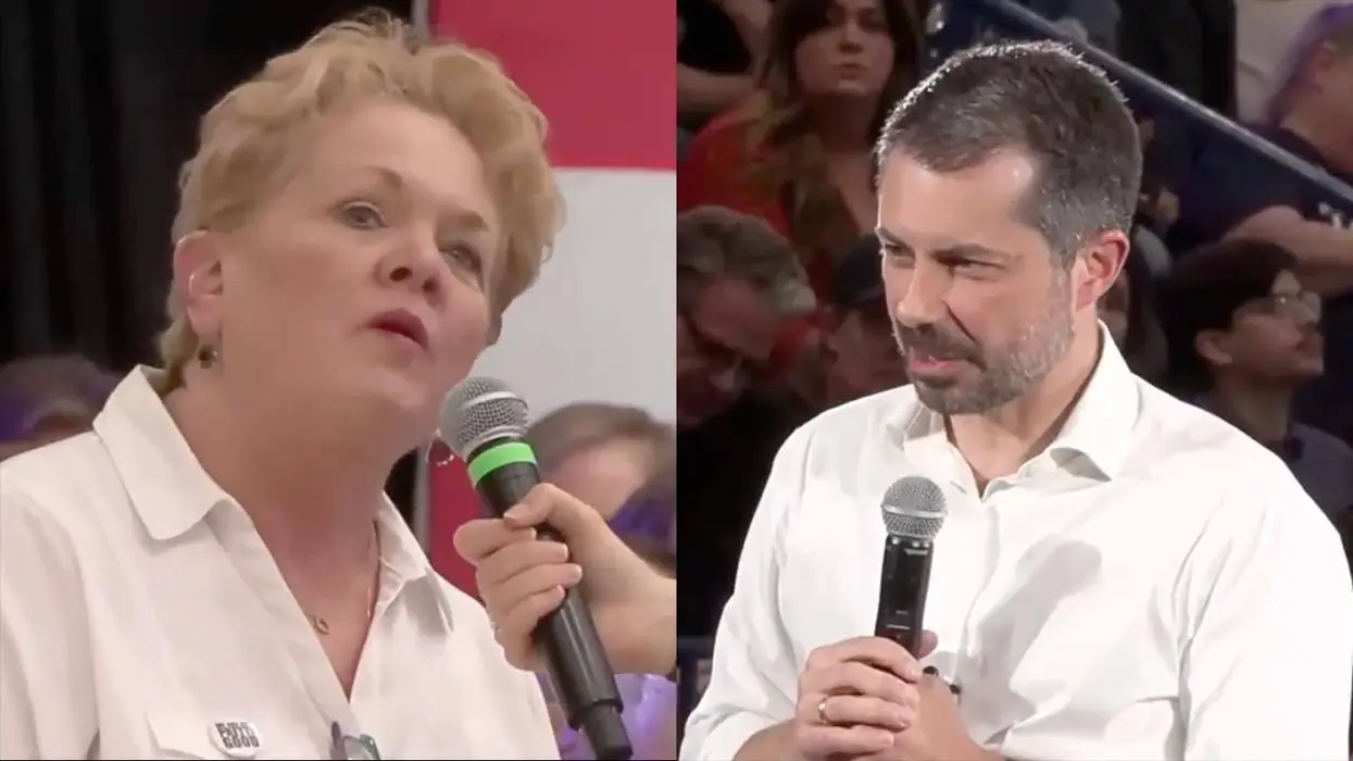 Woke woman claims trans people will be sent to concentration camps, asks Pete Buttigieg what he plans to do about it.