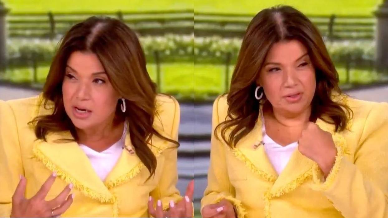 Sick Ana Navarro thinks it's awesome someone shot at the Trump Admin because something something gun control