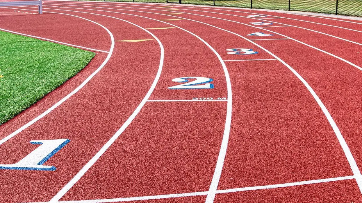 Male teen who claims to be a girl not only robs a girl of a track title, it’s his SISTER