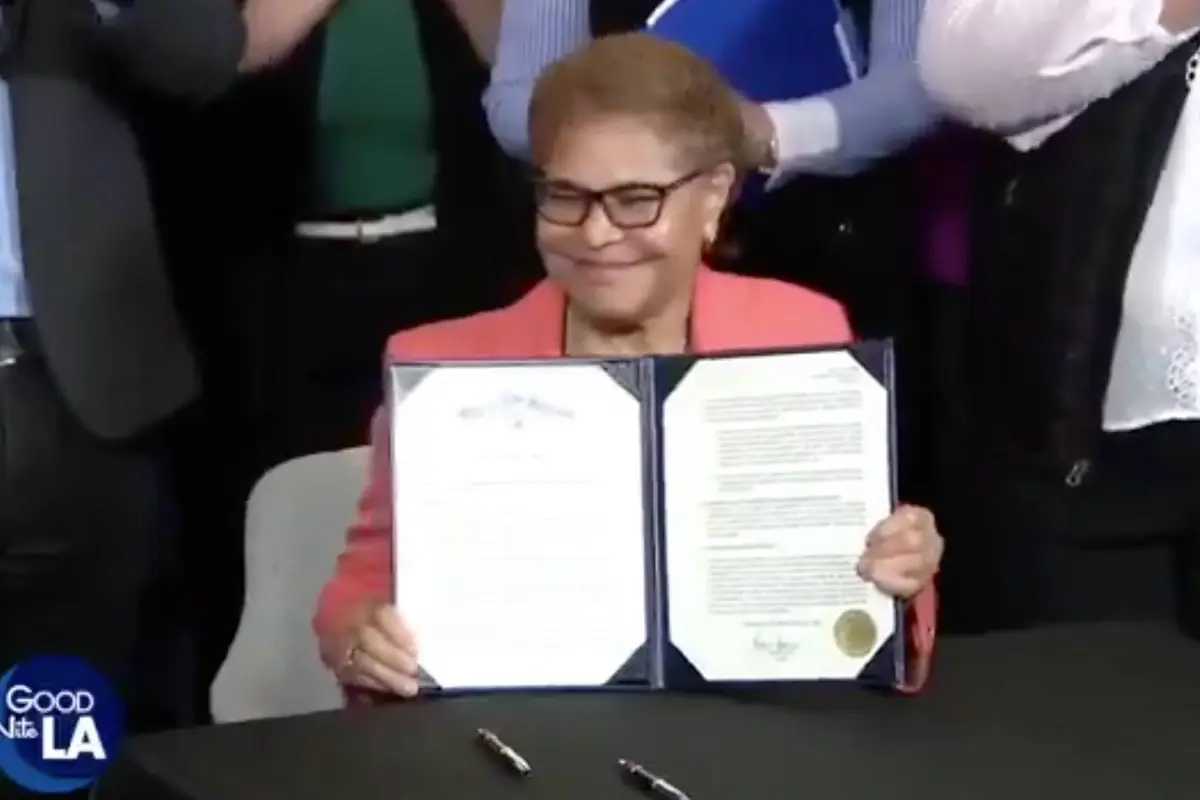 LA mayor spends $250K taxpayer dollars on anti-ICE signs...that have no legal standing and are useless