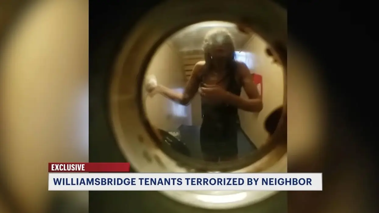 A cross-dressing squatter in a pink thong is terrorizing horrified tenants. Yes, in NYC. How did you guess?