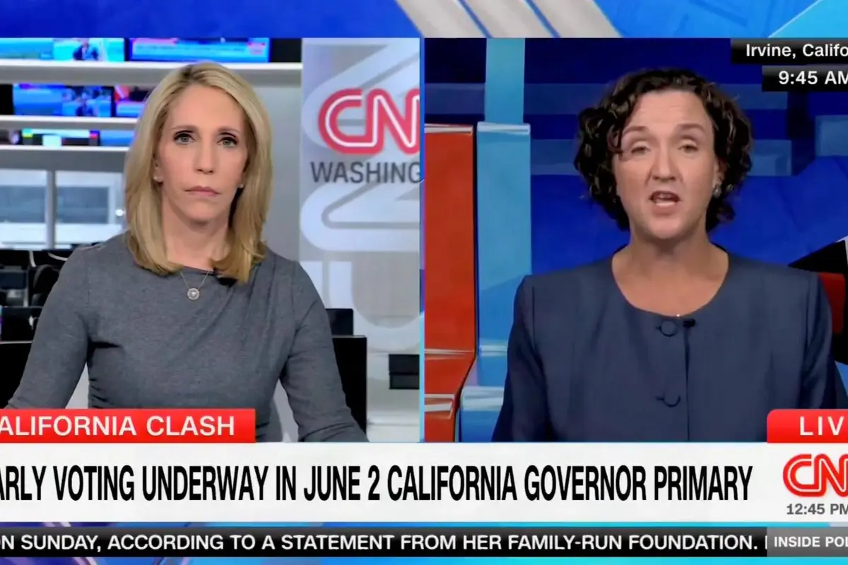 Katie Porter makes such a bonkers claim about her opponent, CNN has to distance itself