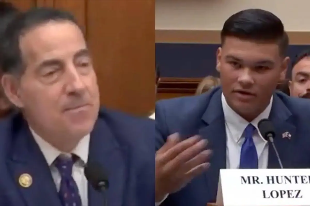 Dem congressman desperately tries to grill student who exposed his high school pushing Islam while censoring conservatives