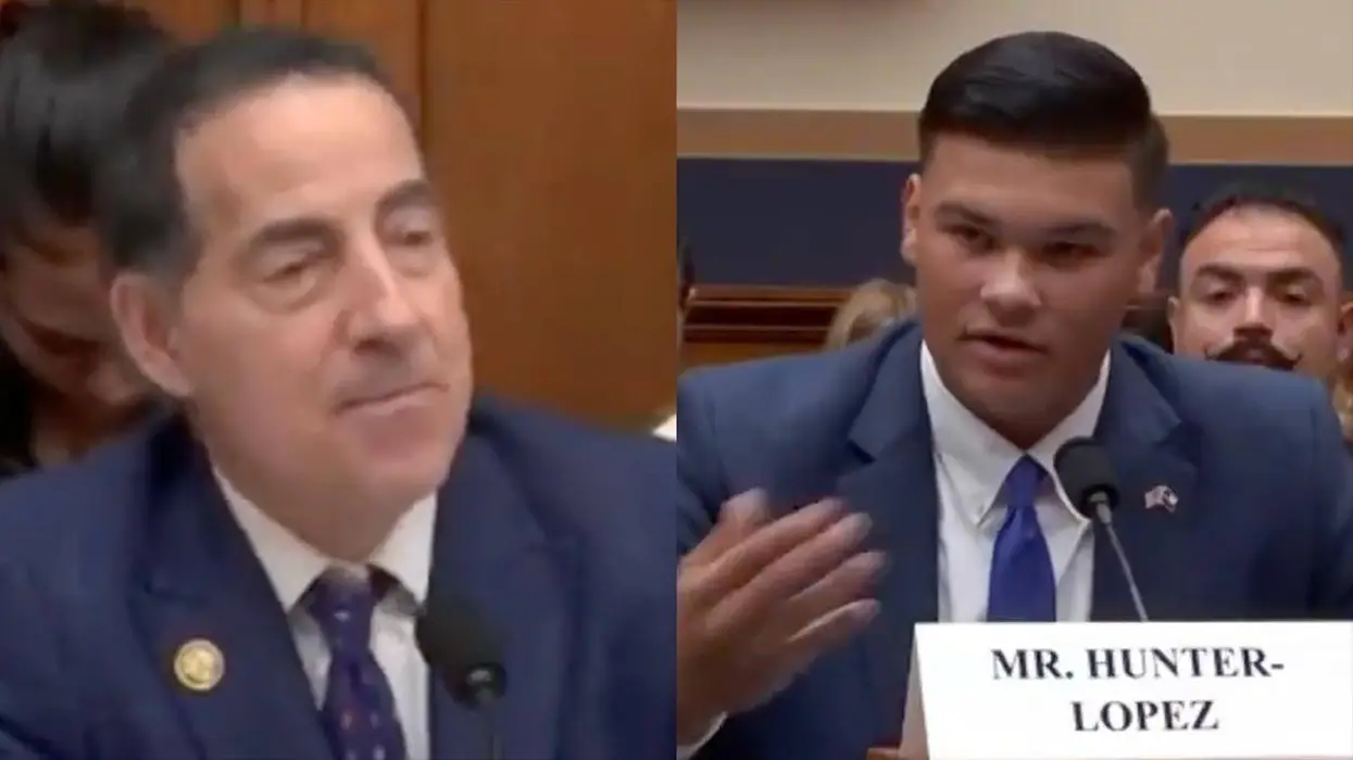 Dem congressman desperately tries to grill student who exposed his high school pushing Islam while censoring conservatives