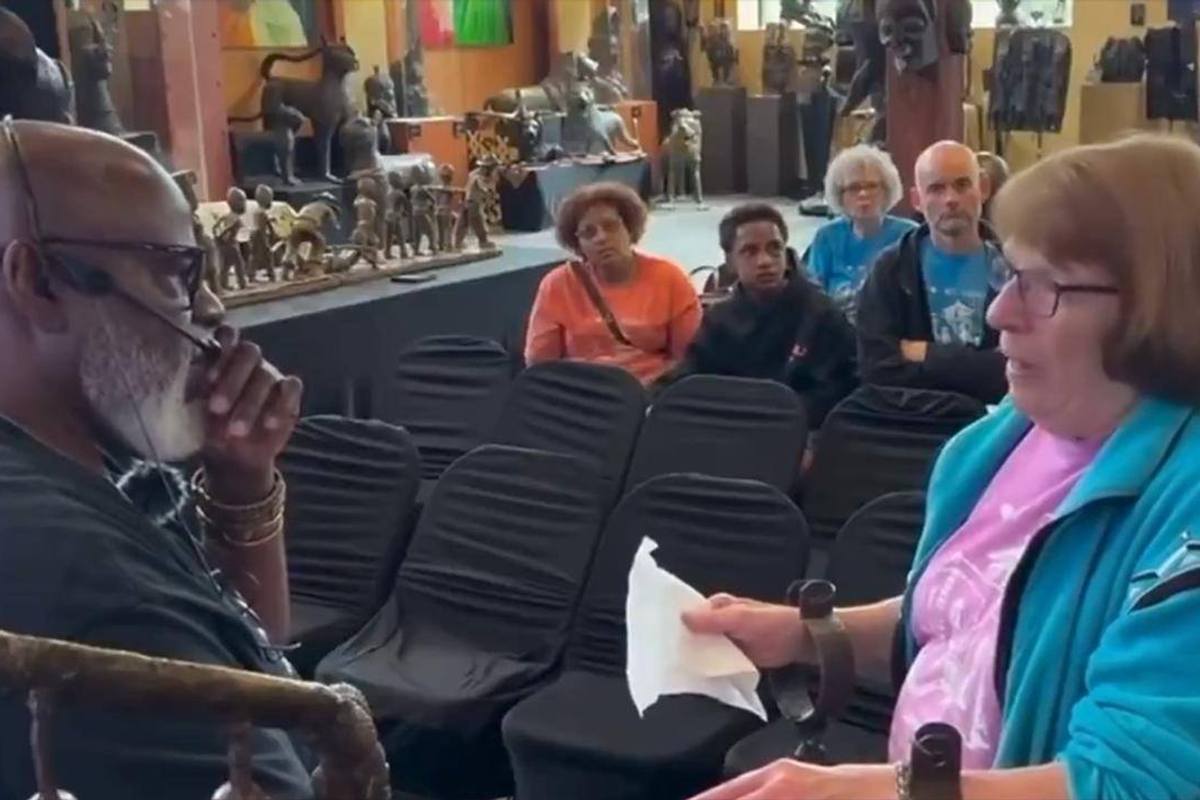 Video resurfaces of a taxpayer-funded museum shackling a white woman so she could experience slavery