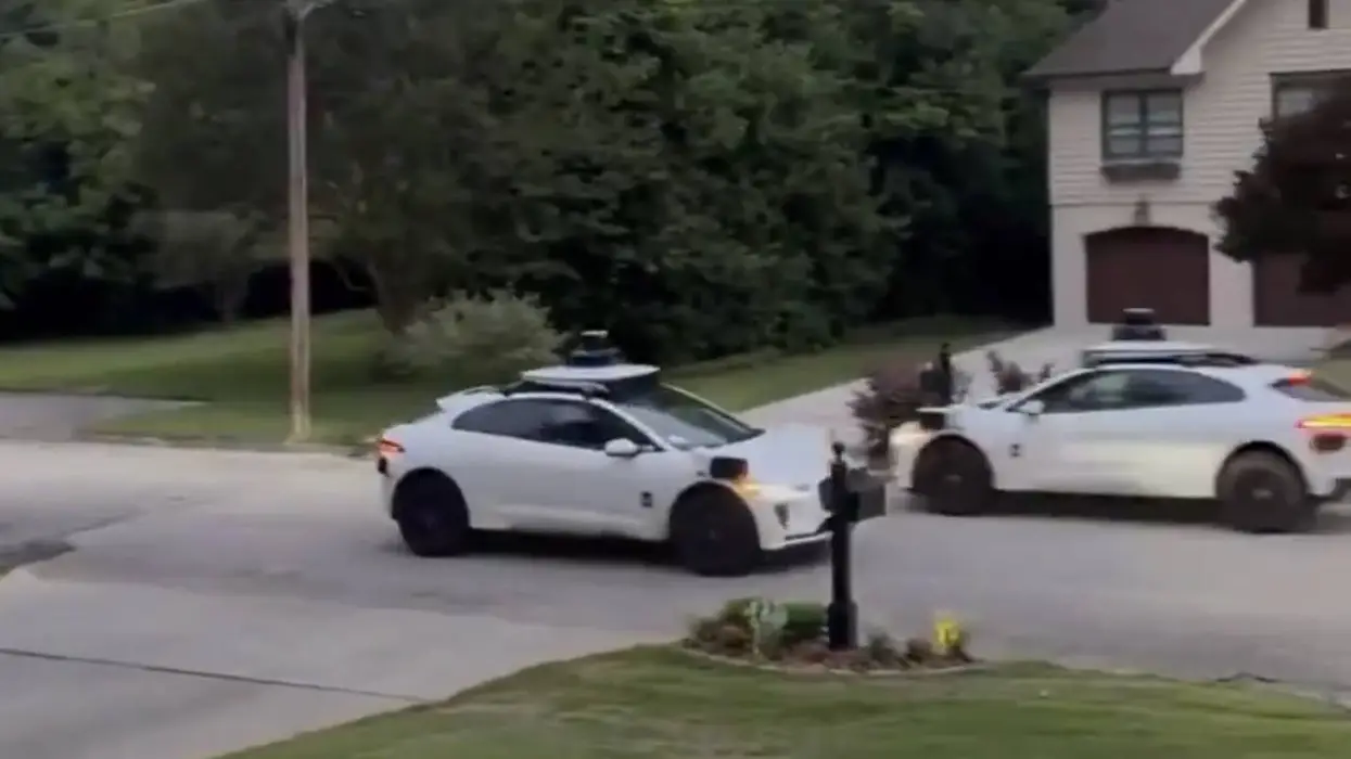 Self-driving cars take over a neighborhood as residents fear for the safety of their pets and kids