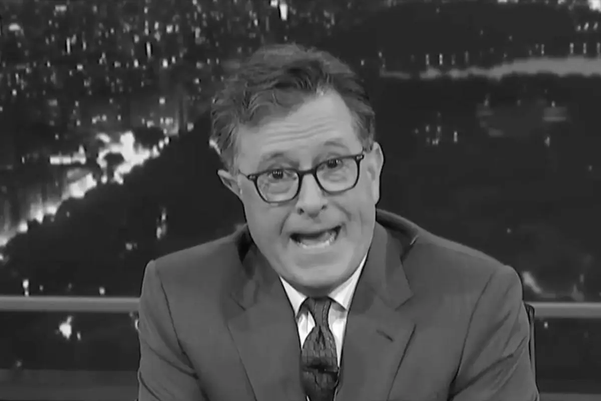 Watch: Stephen Colbert, it's time to close...