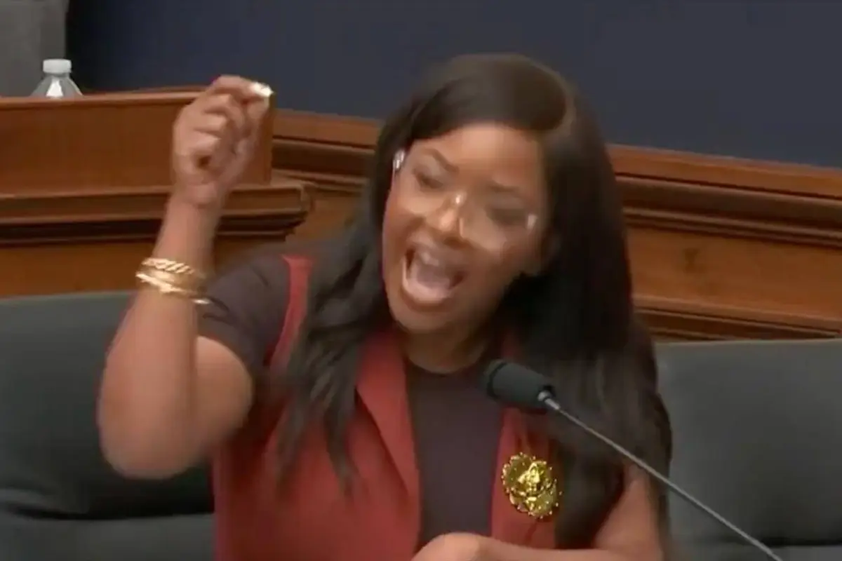 Jasmine Crockett insists on going out with a bang, demands hearing on something she calls "white supremacy"