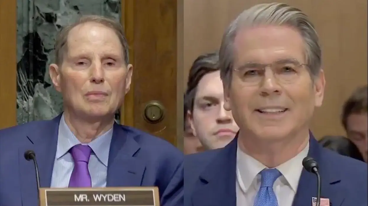 Democrat senator SPEECHLESS after Scott Bessent brings up his son's relationship with Jeffrey Epstein