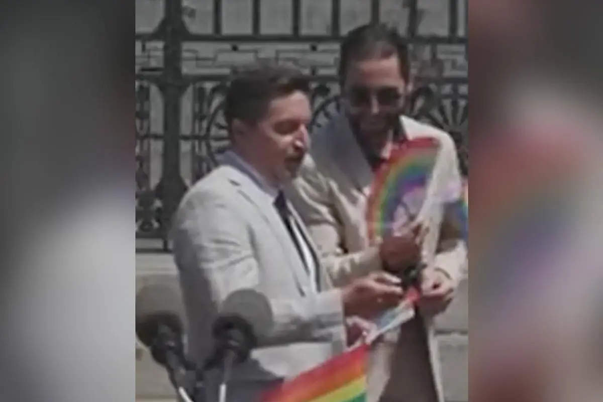 Woke democrat official busted mocking LGBTQ voters he was supposed to be pandering to at a Pride event