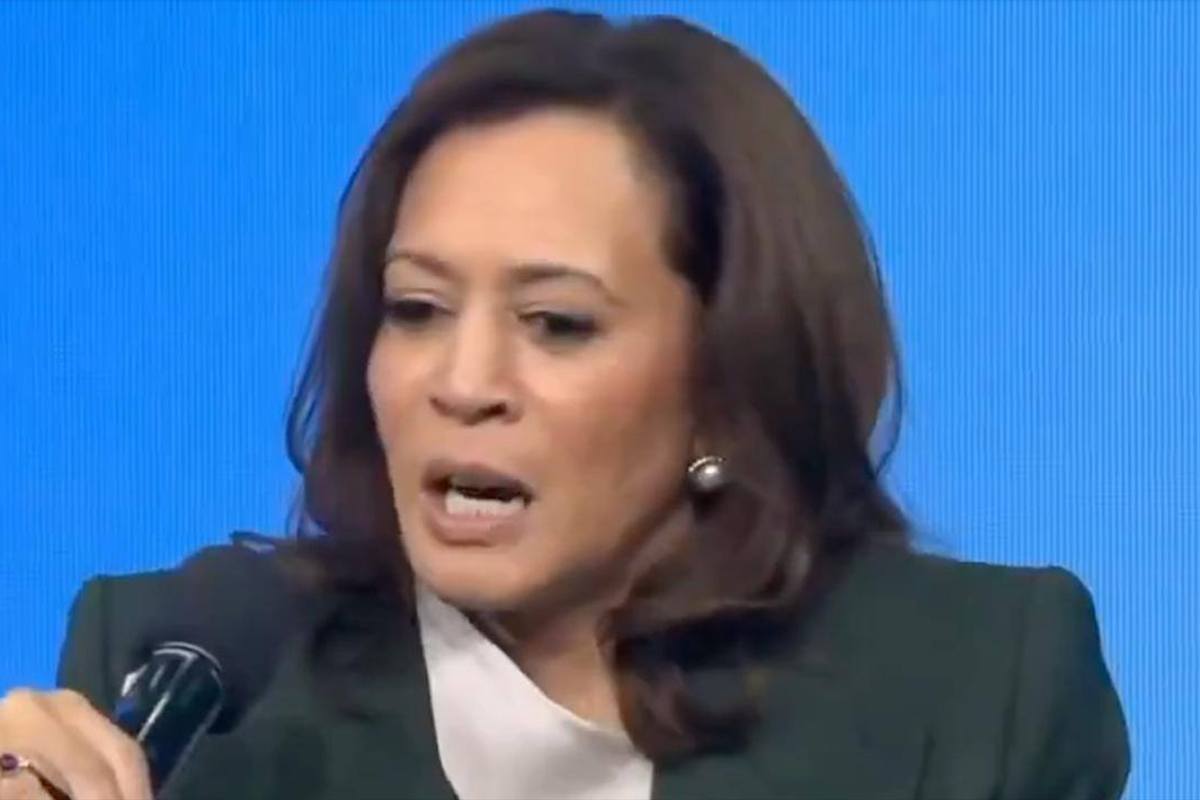 Kamala Harris continues running her mouth about Trump, accusing his DOJ of “going after” Gavin Newsom