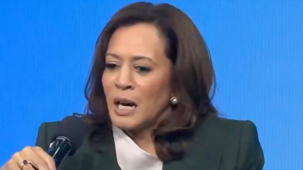 Kamala Harris continues running her mouth about Trump, accusing his DOJ of “going after” Gavin Newsom