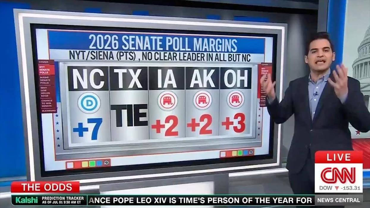 CNN polling guru pours cold water all over Dems’ dreams of winning the senate in the midterms