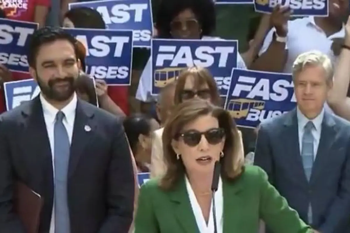 New York Governor admits she's taxing residents to drive just to stick it to Donald Trump
