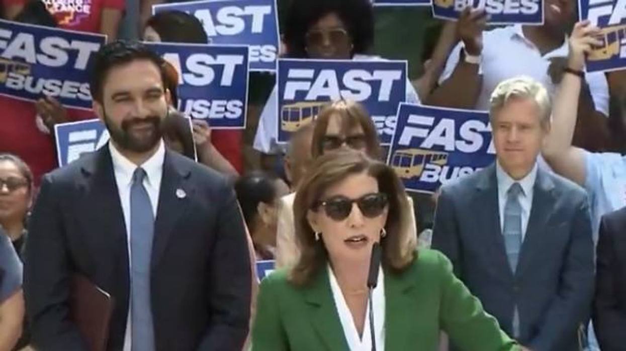 New York Governor admits she's taxing residents to drive just to stick it to Donald Trump