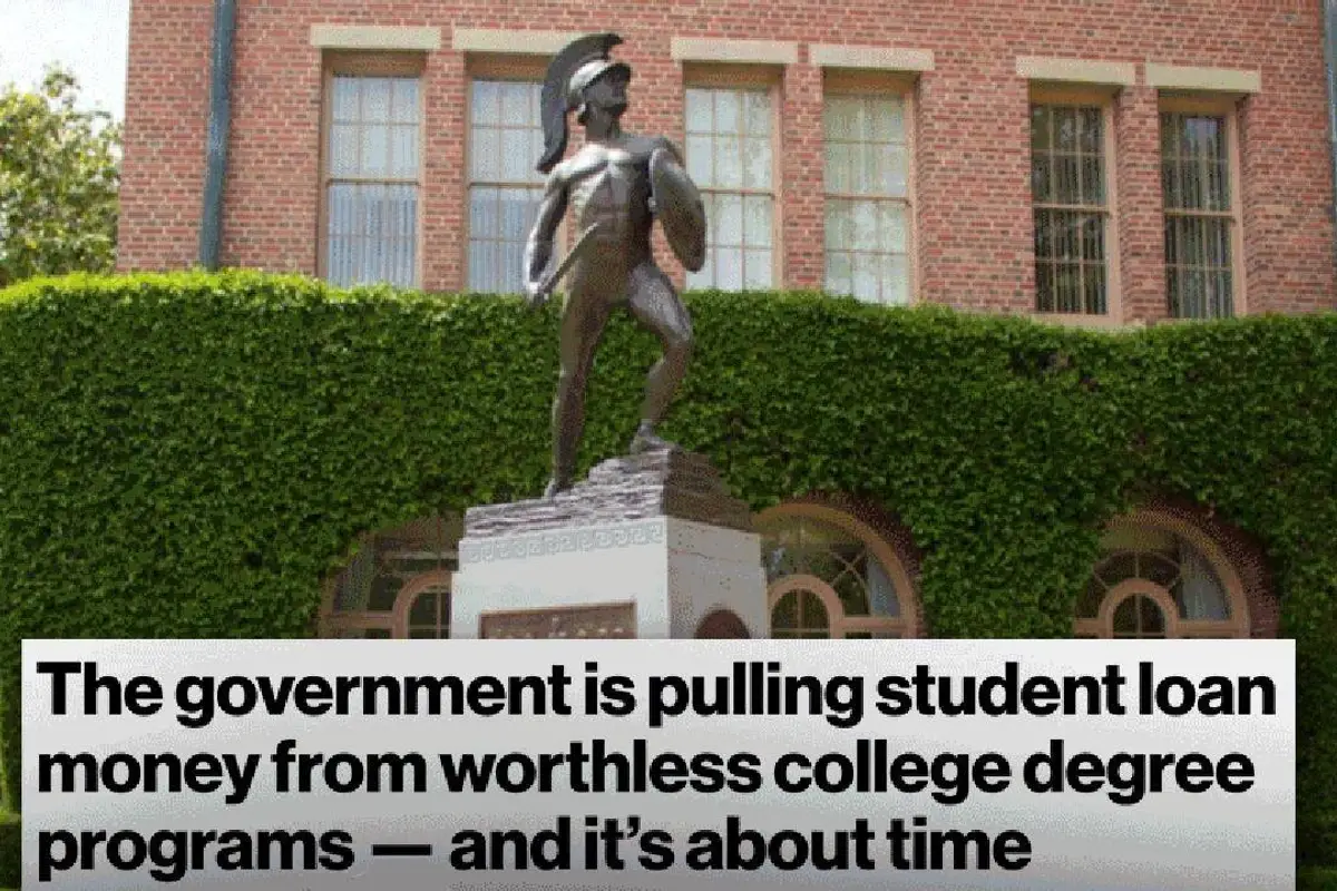 Donald Trump puts worthless college degrees in the crosshairs, and it's about time