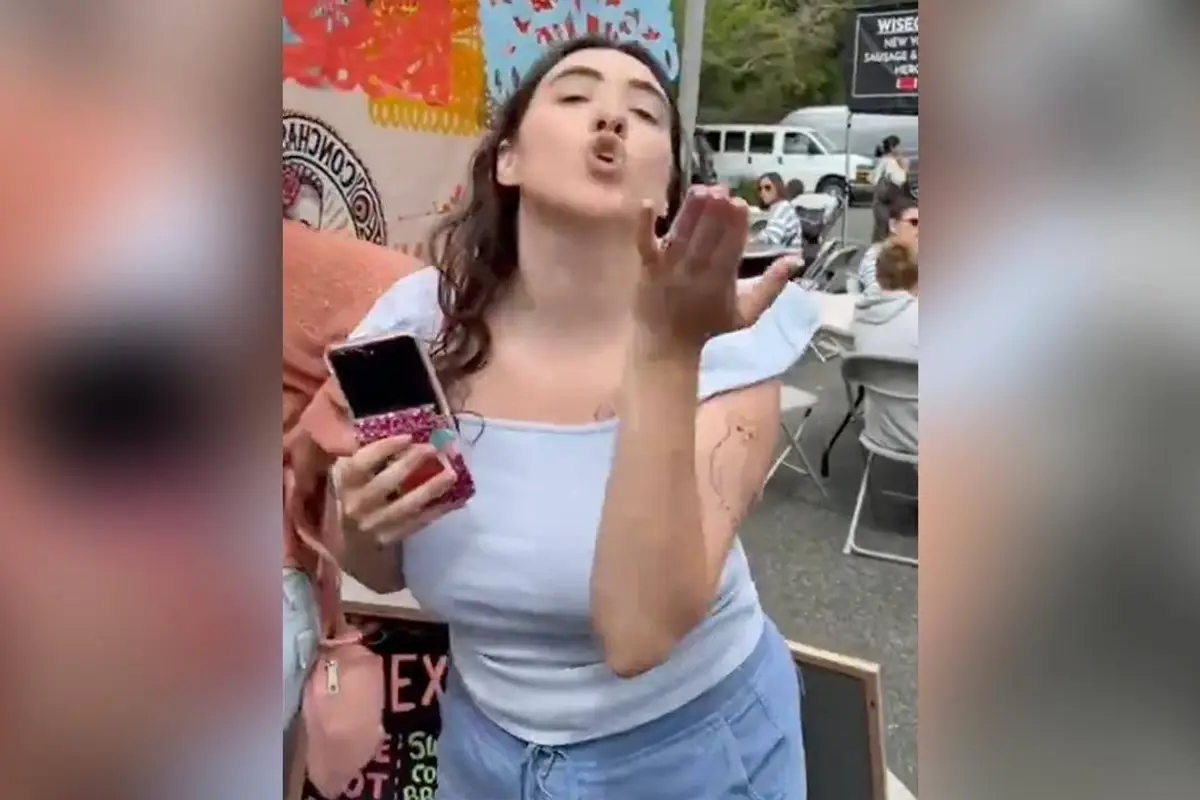 School Nurse Loses It On Conservative Couple For Wearing Charlie Kirk Shirt