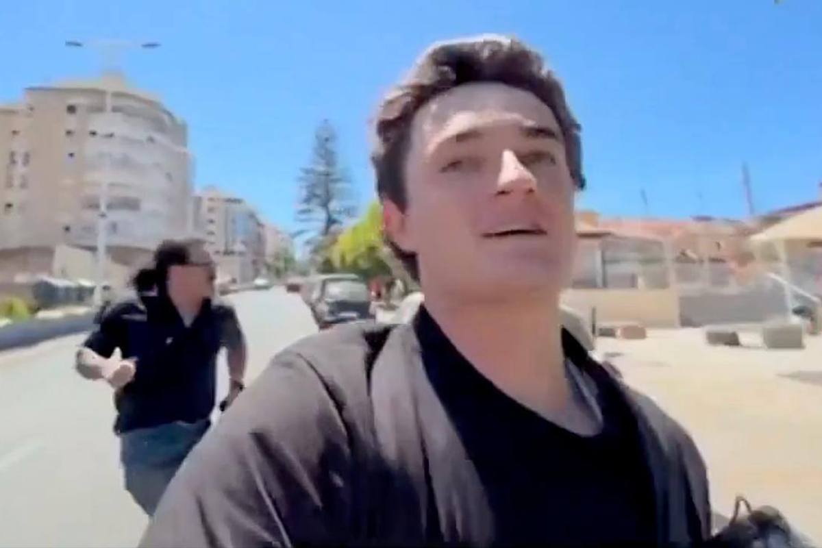 Nick Shirley Chased and Threatened With Knife By Migrant In Spain As He Tries To Report On The Invasion