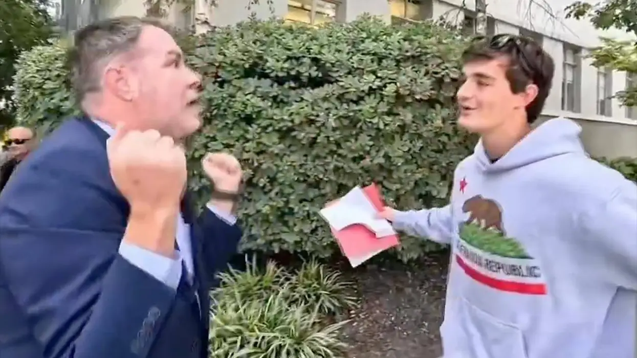 Chief of Staff behind CA's "Stop Nick Shirley Act" attempts to stop Nick Shirley. Hilariously fails.