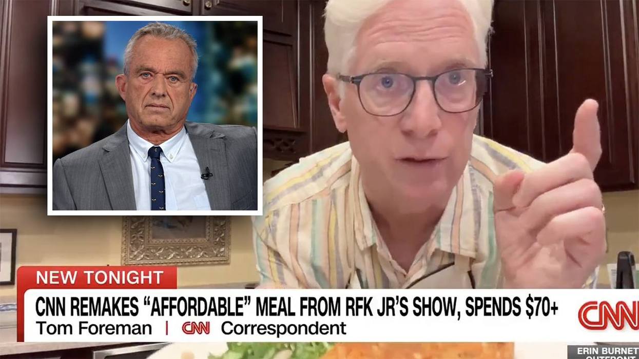 CNN sheds what's left of its dignity "fact" checking RFK Jr's cooking show, and he's NOT amused