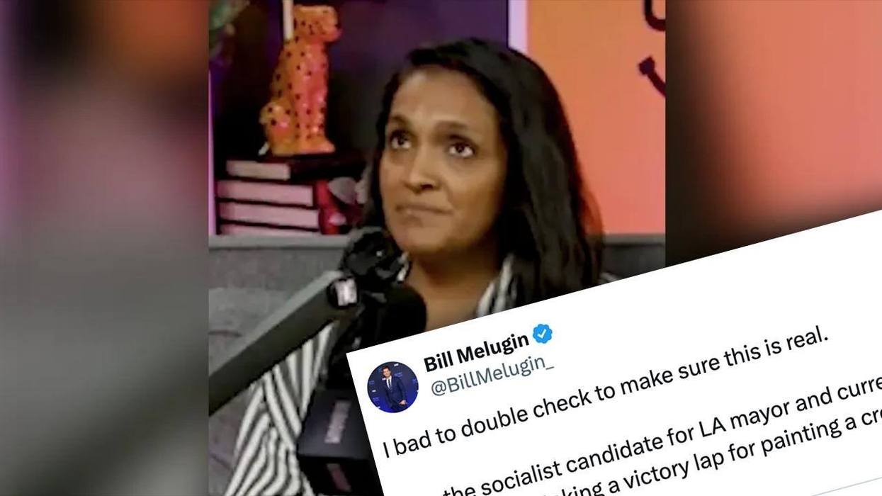 LA mayoral candidate boasts about her great accomplishment... painting over a crosswalk that's falling apart