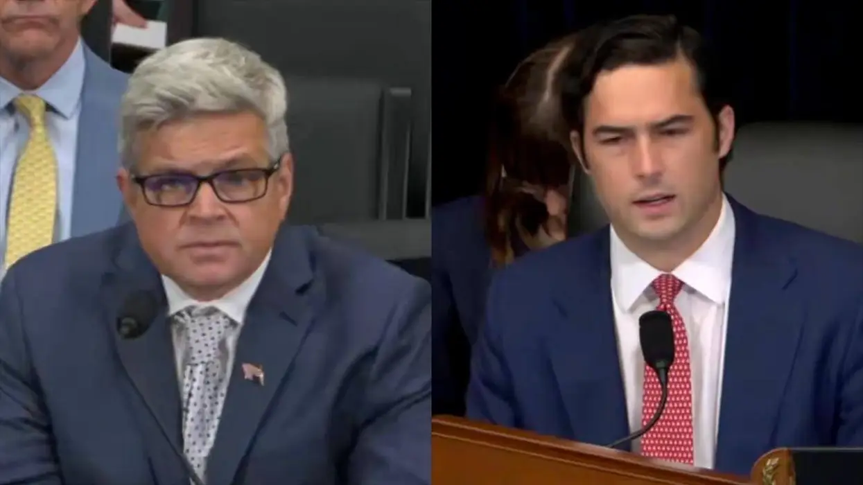 Brandon Gill grills founder of birth tourism company for illegals; his answers are infuriating