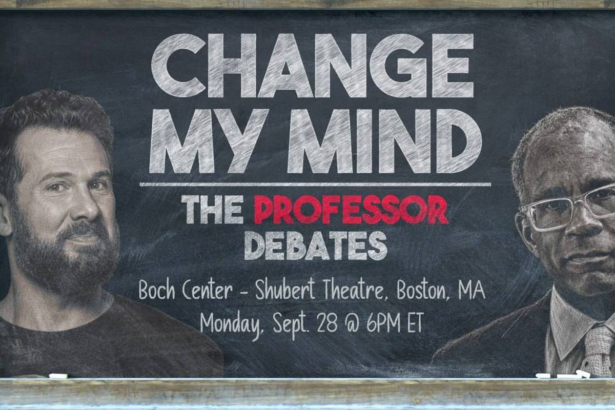 So I’m debating a Harvard Professor…