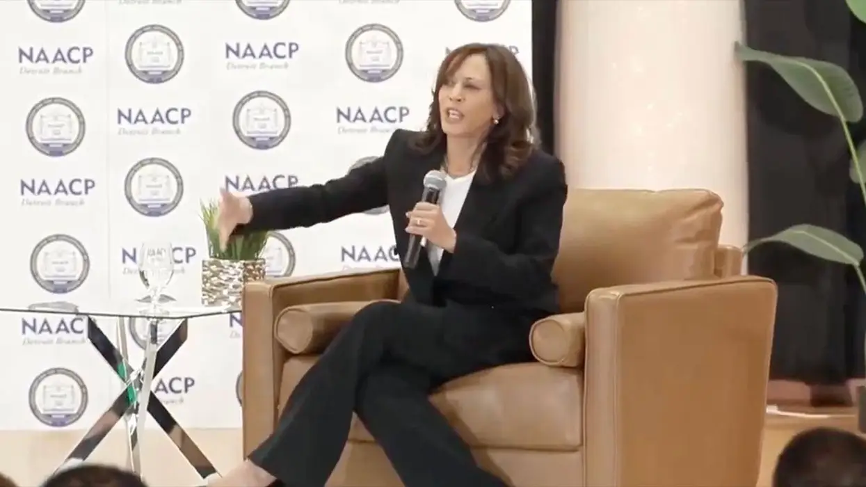Kamala Harris claims removing non-citizens from voter rolls is "cheating," doesn't realize what she admitted out loud