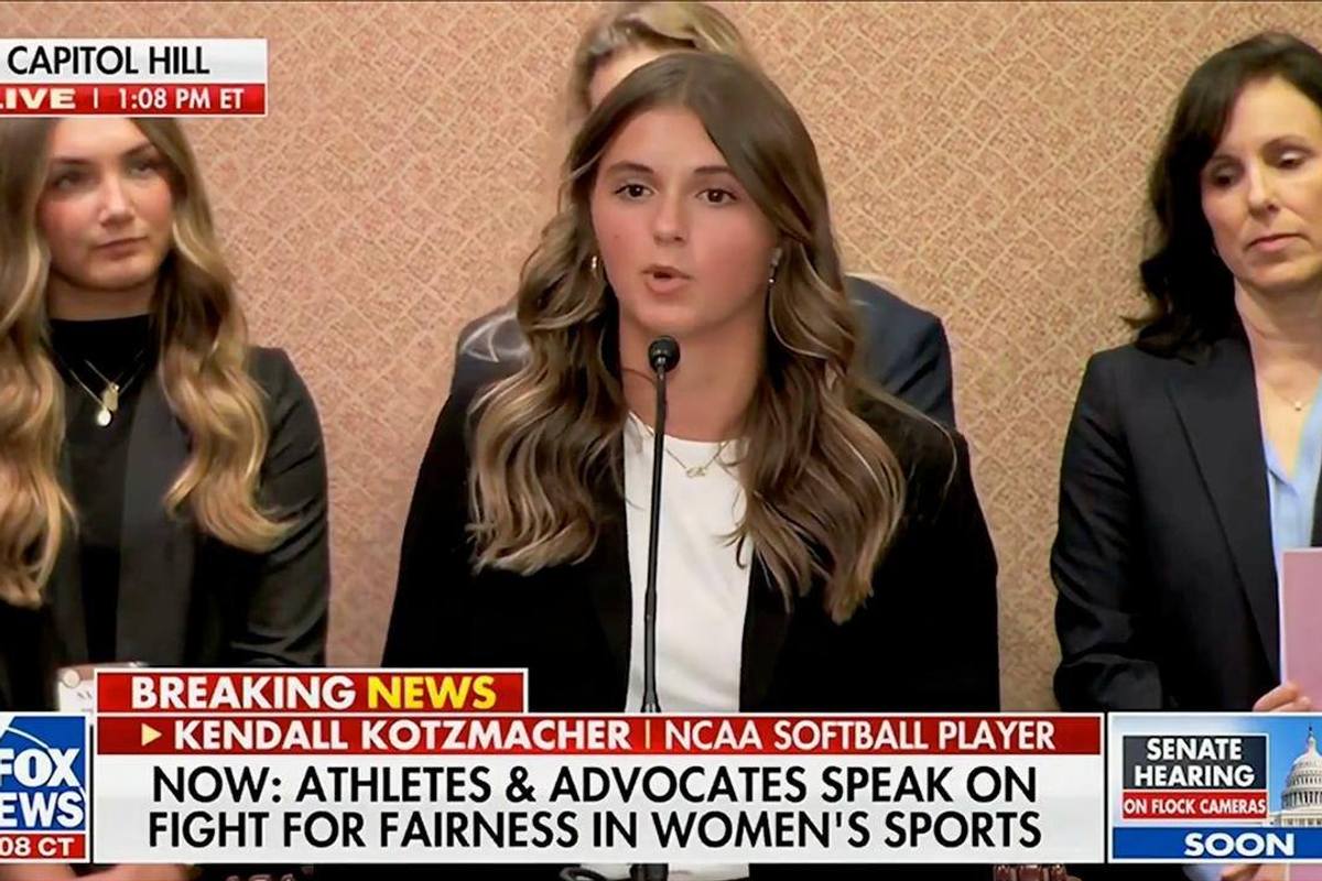 NCAA softball player GOES OFF on Dems for fighting to destroy women’s sports in the name of trans activism