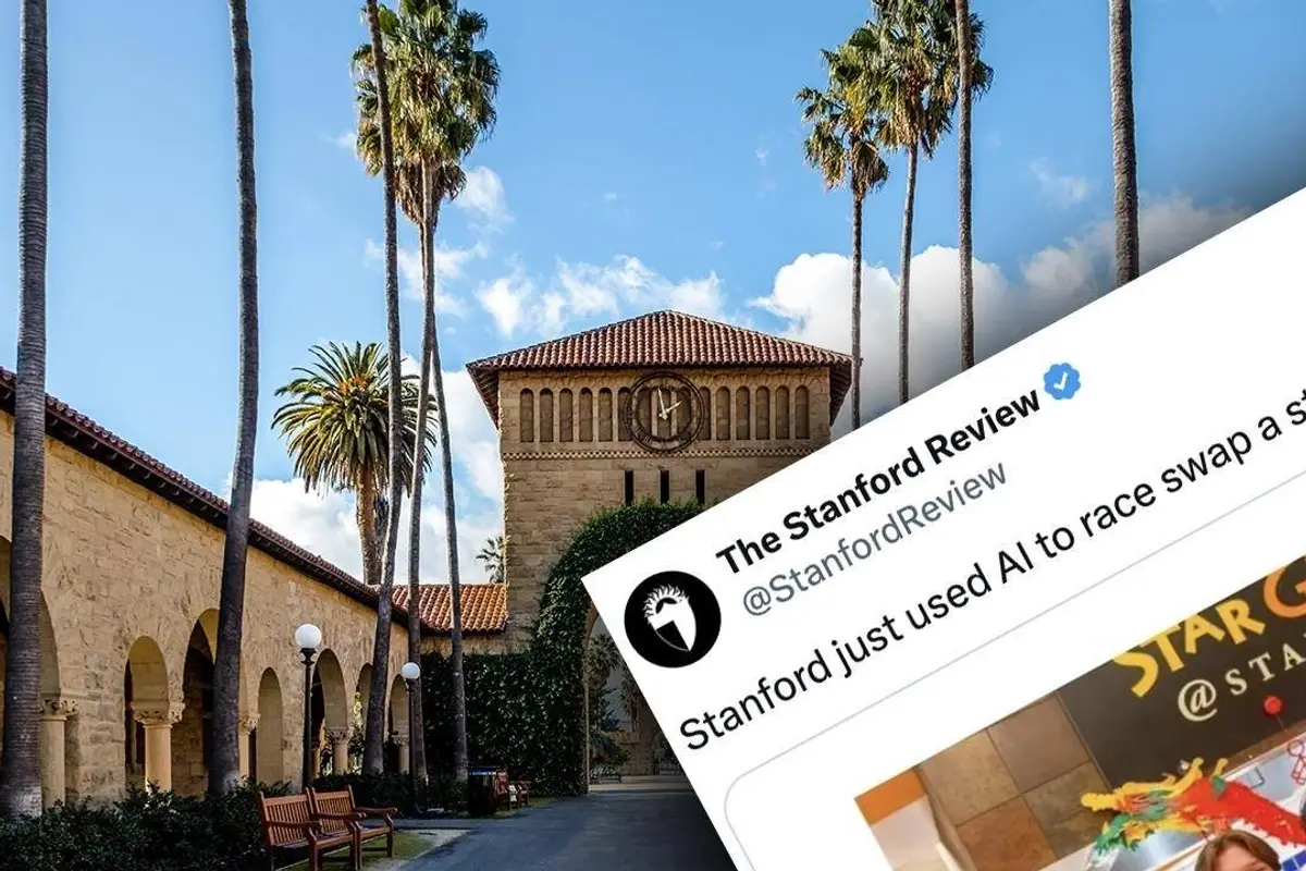 Stanford BUSTED using AI to replace photo of Hispanic man with AI-generated Black girl
