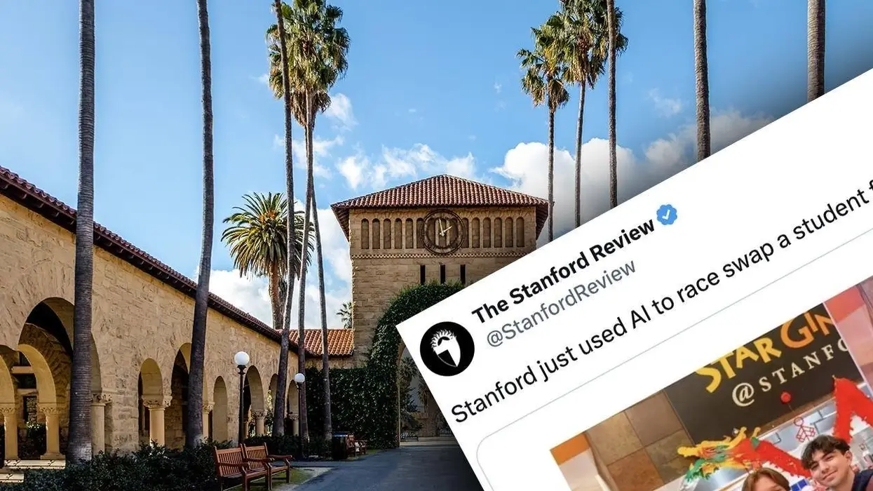 Stanford BUSTED using AI to replace photo of Hispanic man with AI-generated Black girl
