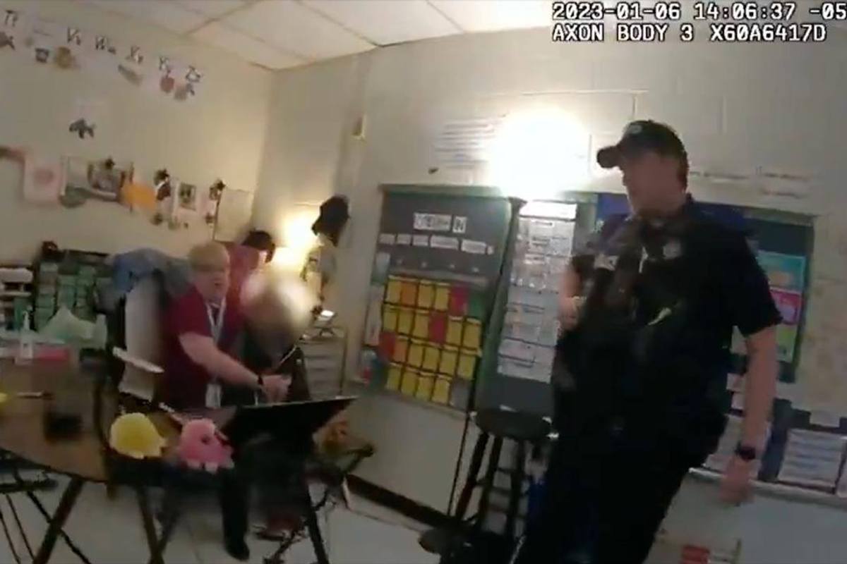 Police Bodycam Released Of Six-Year-Old Who Shot His Teacher. Yes, SIX-YEAR-OLD!