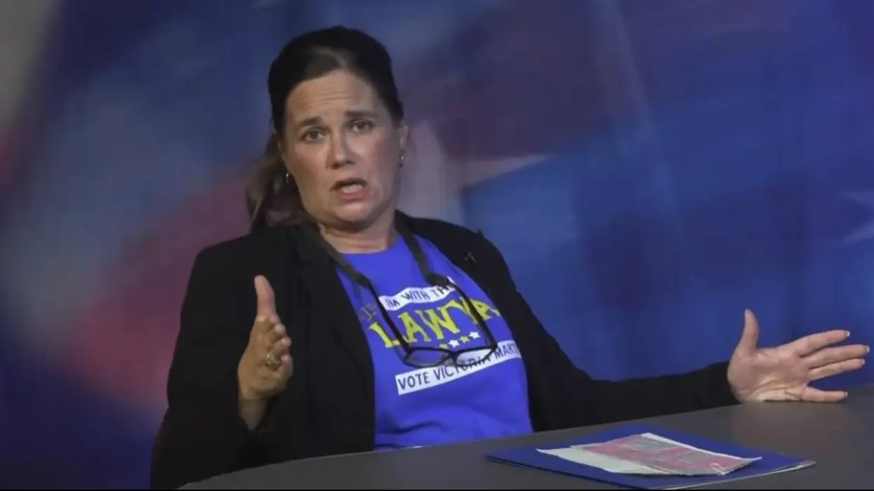 Democrat candidate warns MAGA that Democrats have guns too, yet that's not the oddest part