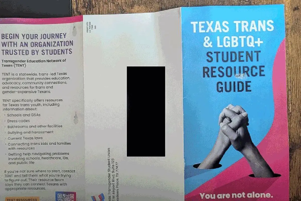 Texas families ALL got sent a "trans resource guide," and it may be a brilliant troll job