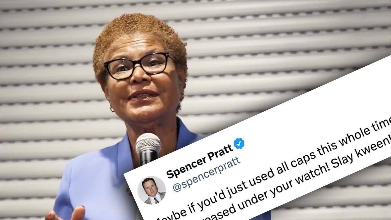 LA Mayor goes ALL CAPS to claim she is frustrated with homelessness, and BLASTED by Spencer Pratt