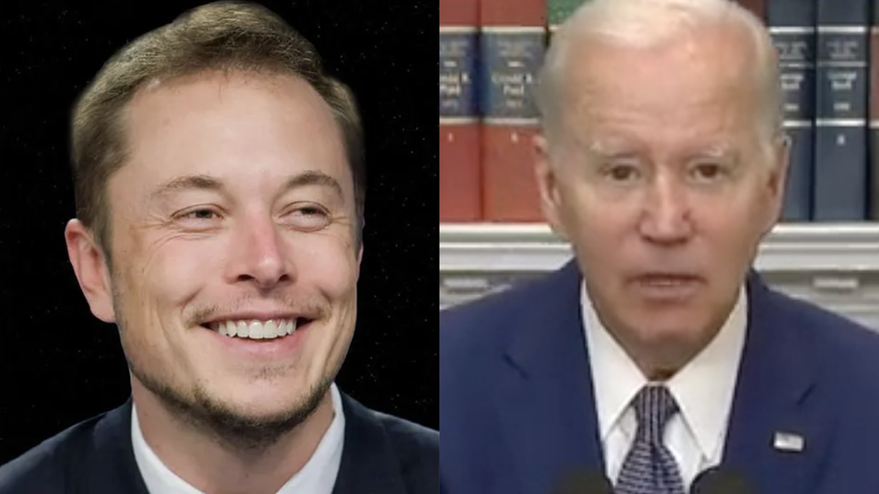 Elon Musk: No Comment on Twitter Sale, Finds Time to Dunk on Joe Biden's Latest Teleprompter Screw Up