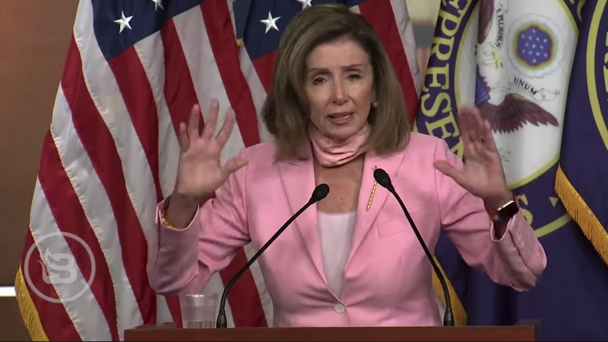 Nancy Pelosi Excuses Mob Behavior with a Shrug. So much for Needing Government?