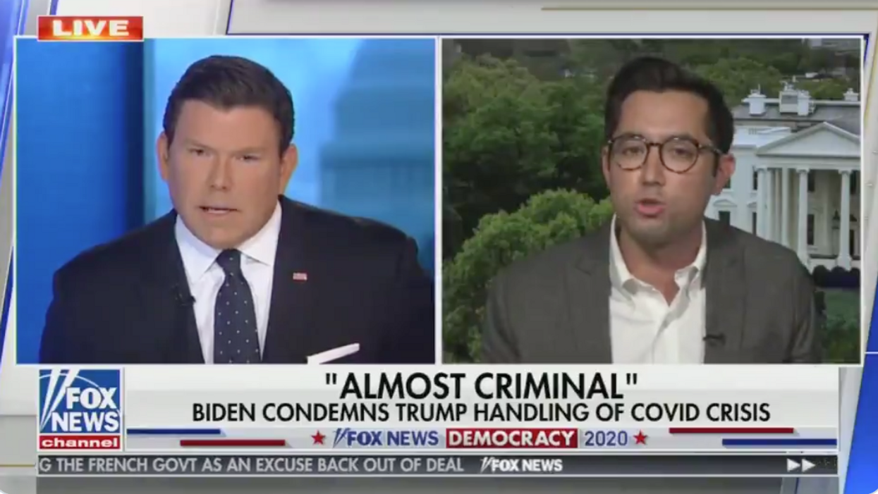 Bret Baier Asks Biden Staffer: 'How Would Biden Handled COVID?' His Answer is Impressively Stupid