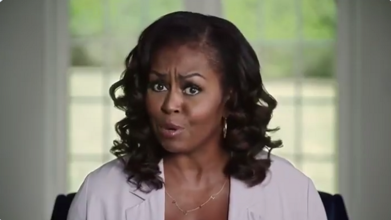 Michelle Obama Accuses Trump of Racism for Saying BLM is Violent