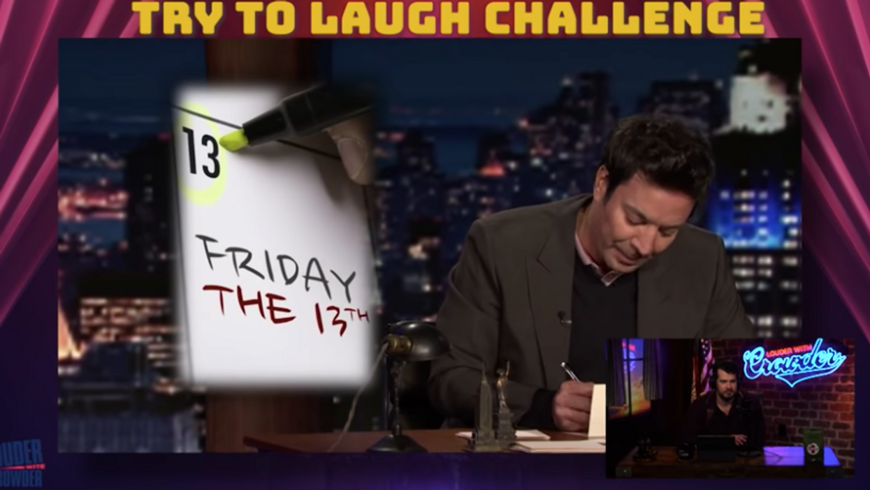 Steven Crowder plays the 'Try To Laugh Challenge': Late-night edition