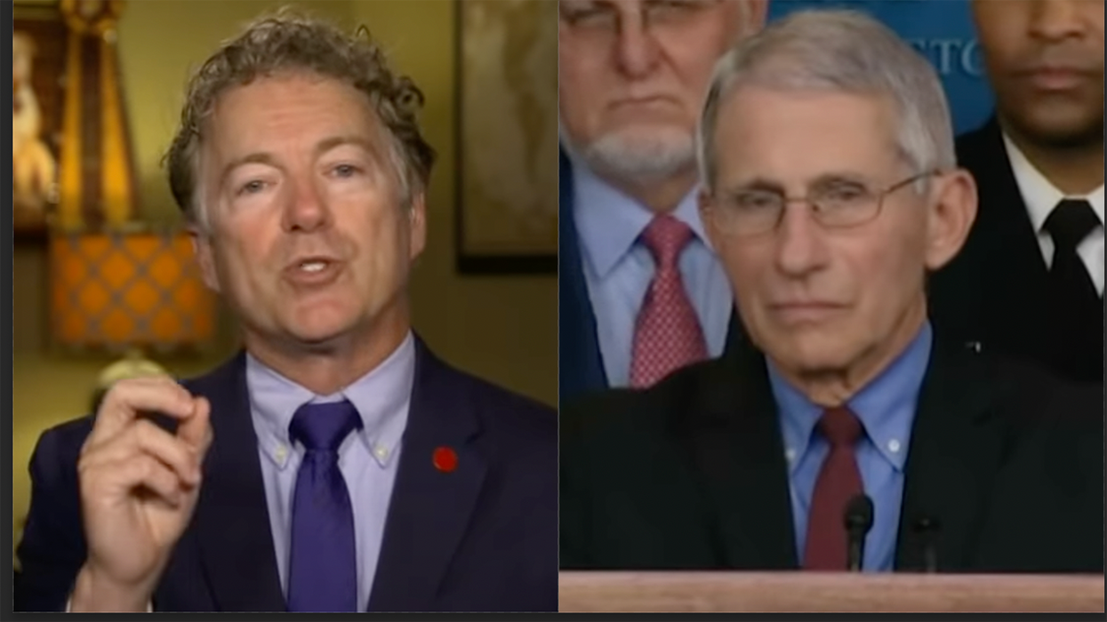 Rand Paul Doubles Down on #FauciEmails, Calls Fauci 'Morally Culpable' for Pandemic