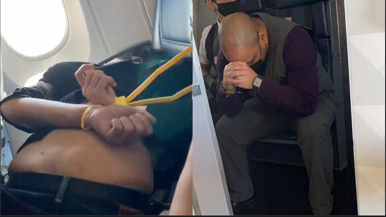Hero Flight Attendant Prevents Hijacking, Hogties Suspect Like a Rodeo Calf