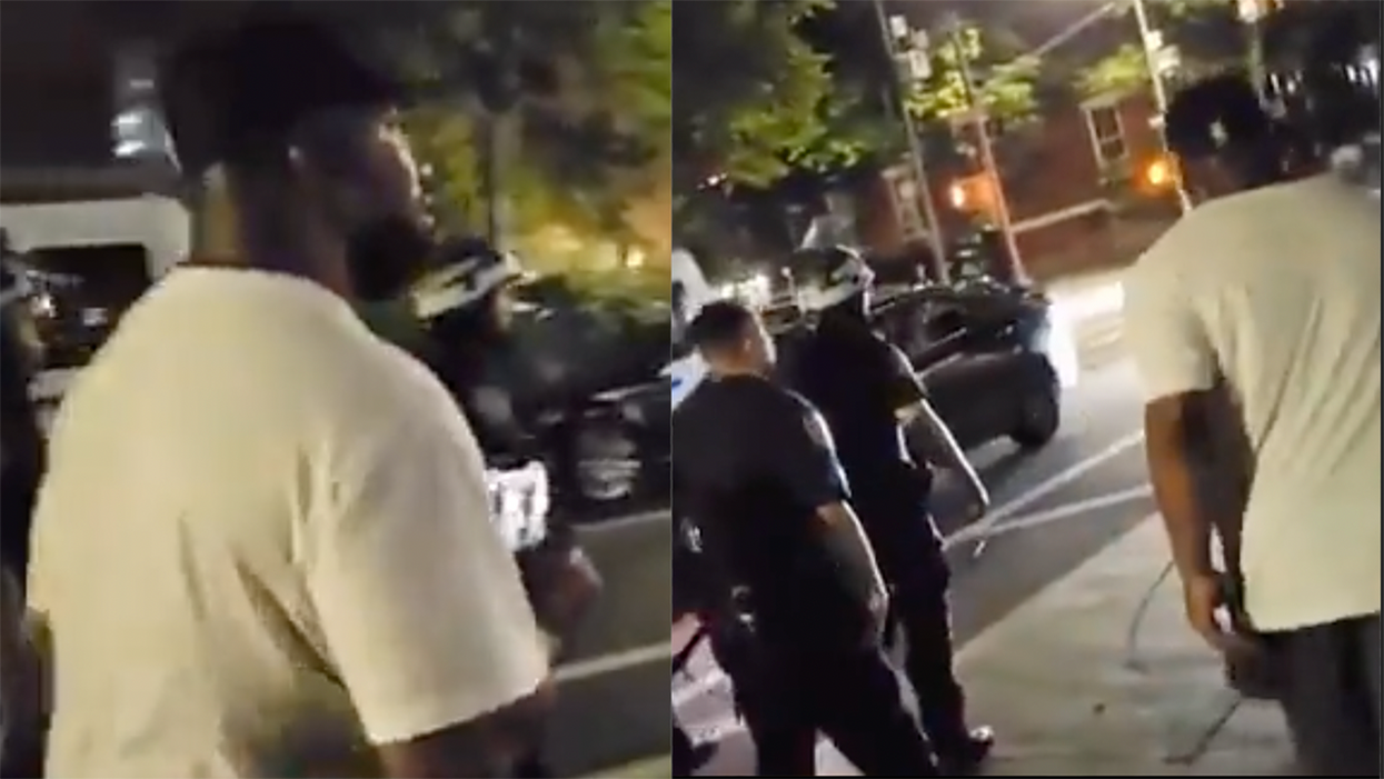 Man Launches Anti-Asian Tirade Against Asian Cop, but Claims He's Not Being Racist