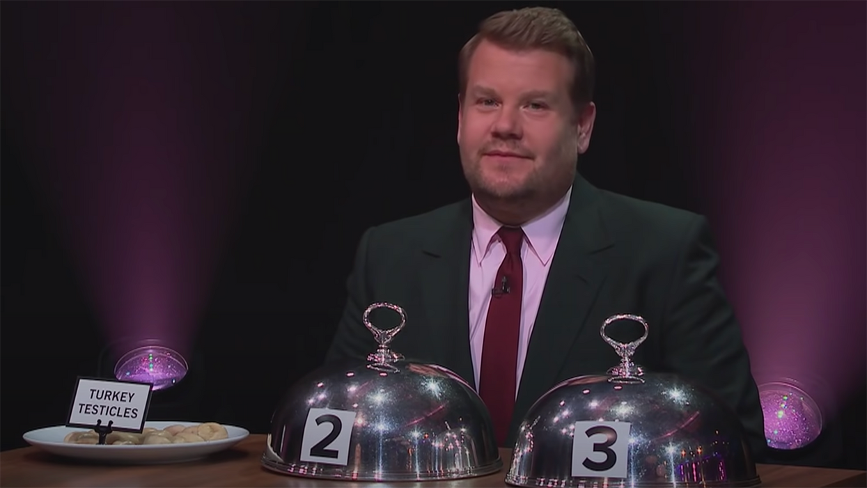 TikTok User Wants to Cancel James Corden for Making Fun of Asian Food. No, Really.