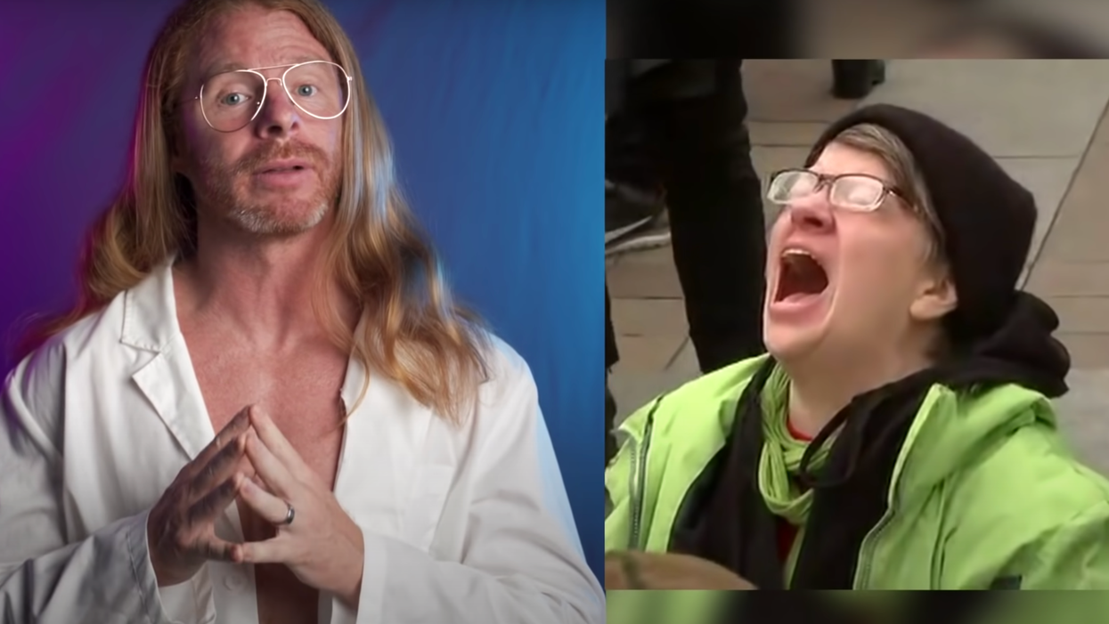 Comedian Uses Science to Chart Evolutionary Development of Woke People