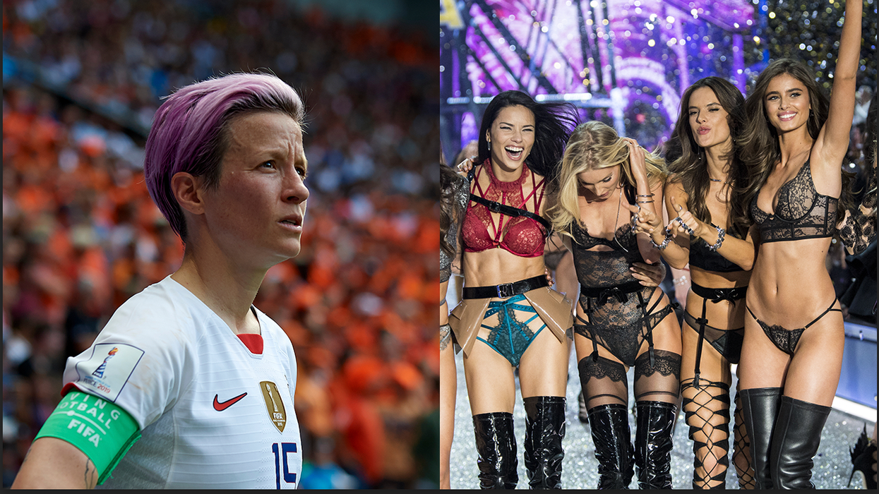 Victoria's Secret Replaces Attractive Models with Megan Rapinoe to Sell Lingerie