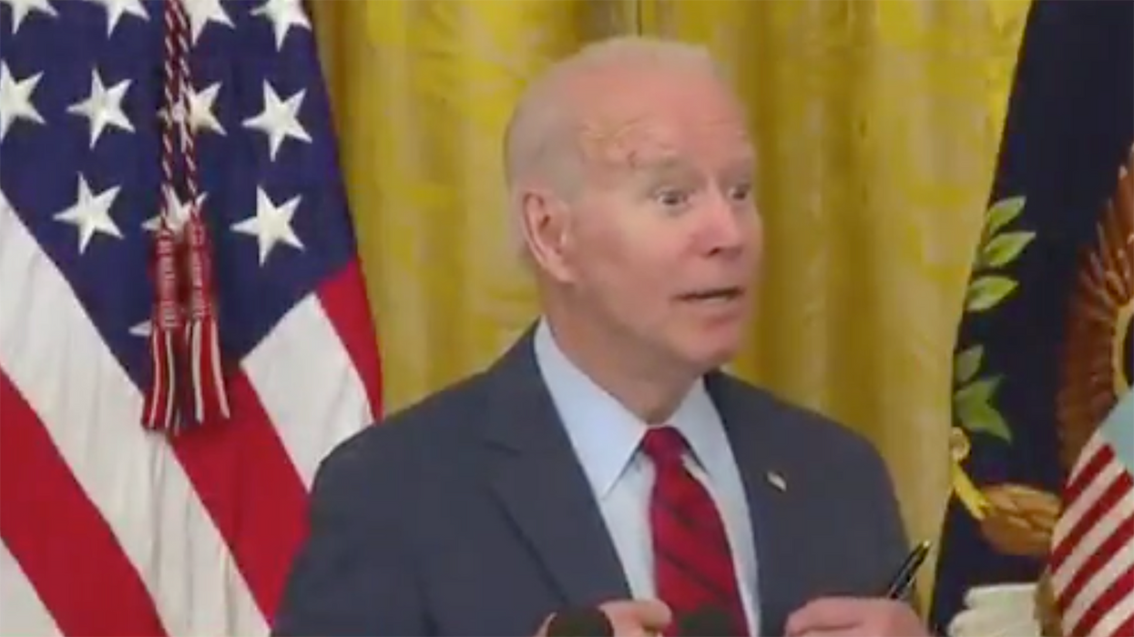 Joe Biden Short-Circuits Again, Debuts New 'Angry Whisper' Thing That's Creepy AF